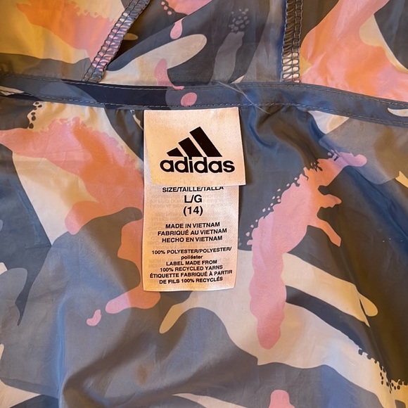Girls Adidas Windbreaker - Picture 2 of 3